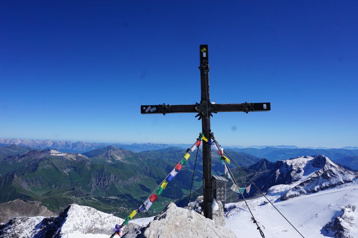 Gipfel-Panorama vom Olperer in Tirol
