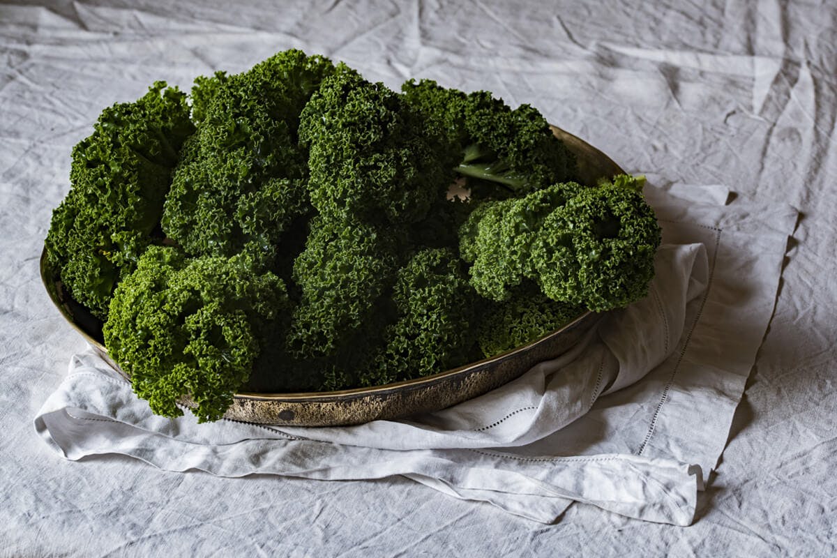 Grünes Gemüse ist eine gute Quelle für Vitamin K