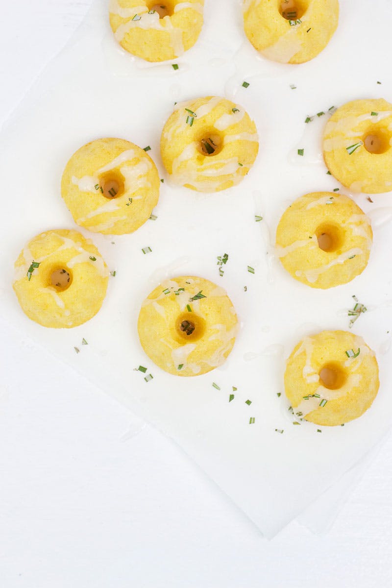 fructosefreie Minikuchen mit Rosmarin