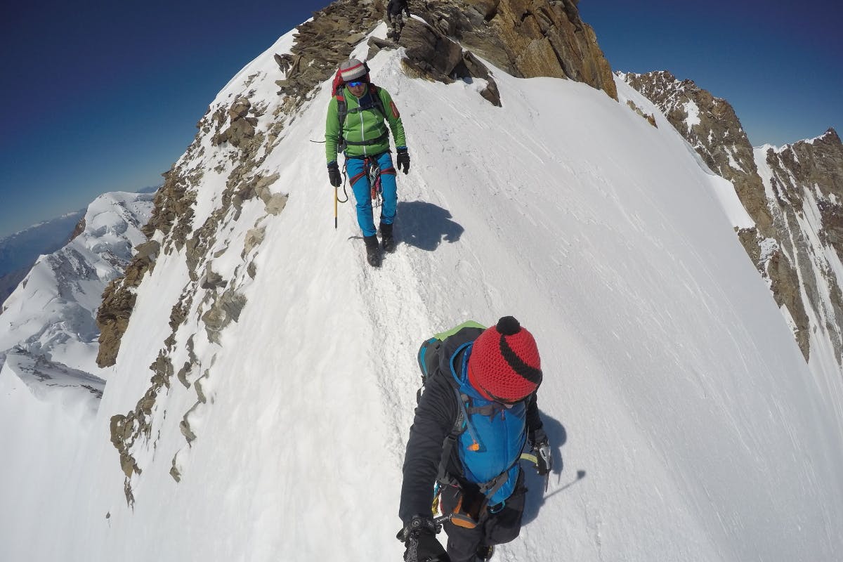 Monte Rosa Gebiet