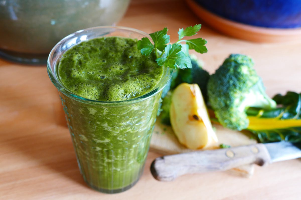 Den Smoothie am besten sofort frisch genießen