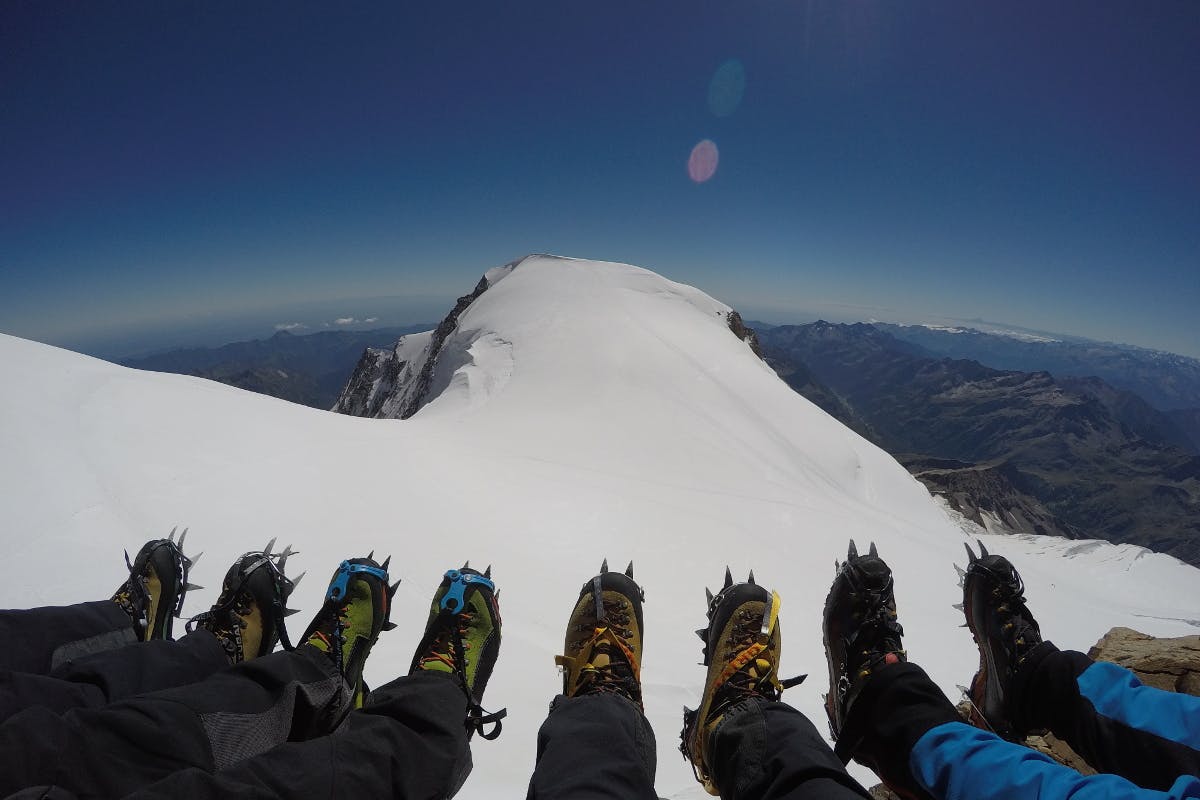 Monte Rosa Gebiet