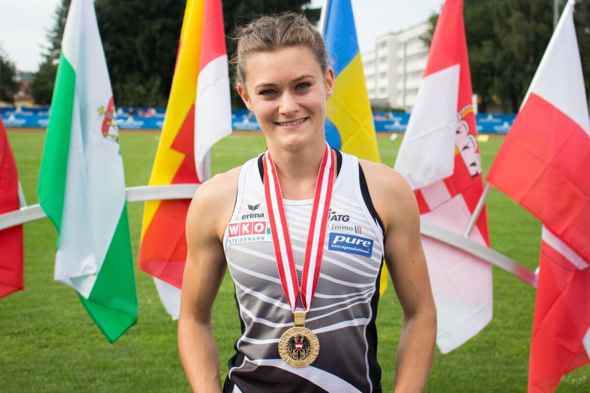 Alexandra Toth - Leichtathletik - Die Pure Athletin gewinnt bei der Staatsmeisterschaft 2018