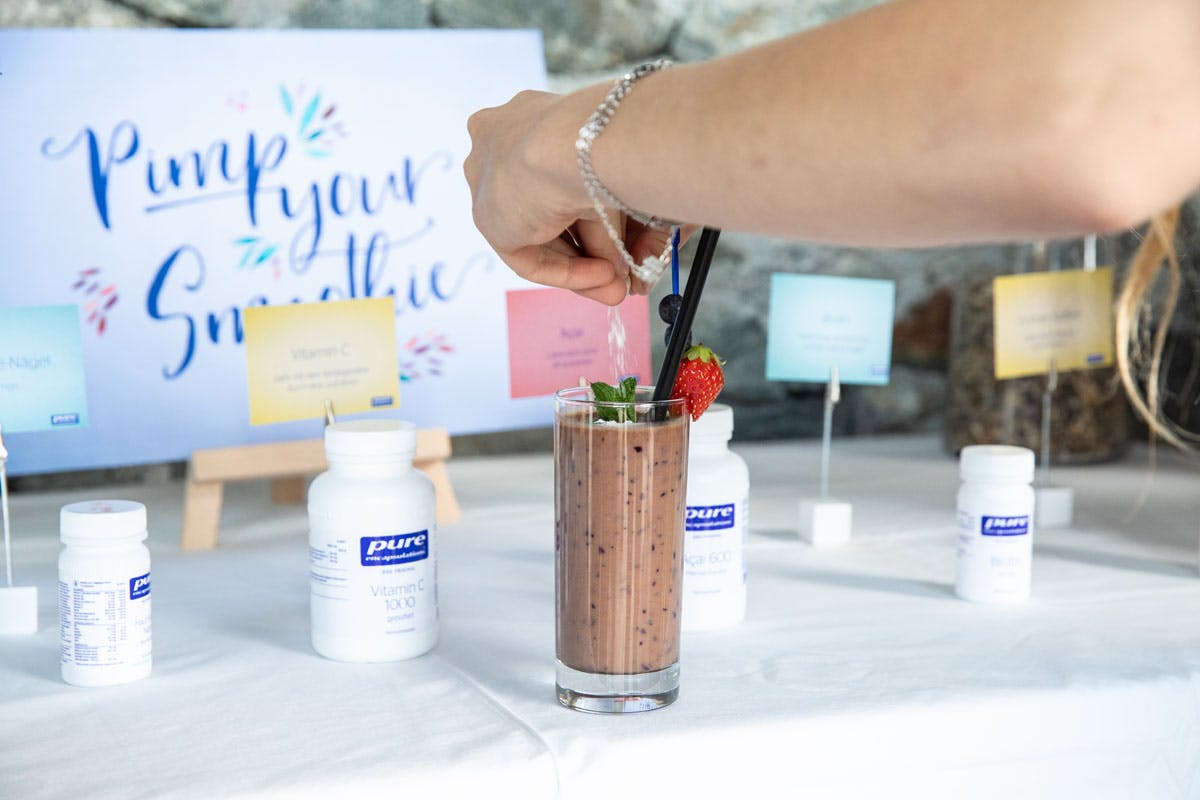 Pimp your Smoothie mit Vitaminen