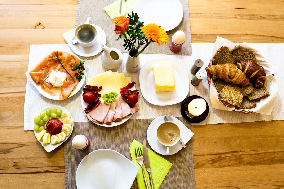 Ein gutes Frühstück macht einen guten Tag