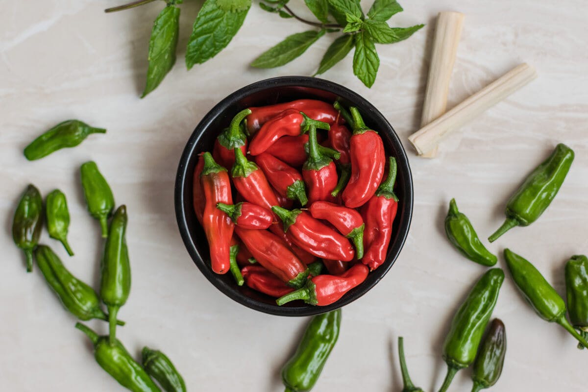 Paprika ist besonders reich an Vitamin C