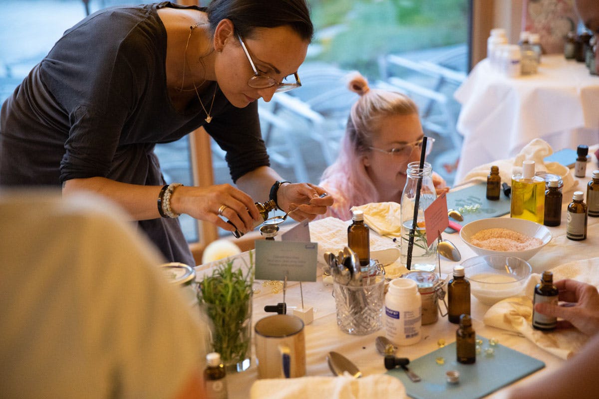Naturkosmetik selber machen am Pure Encapsulations Blogger Event