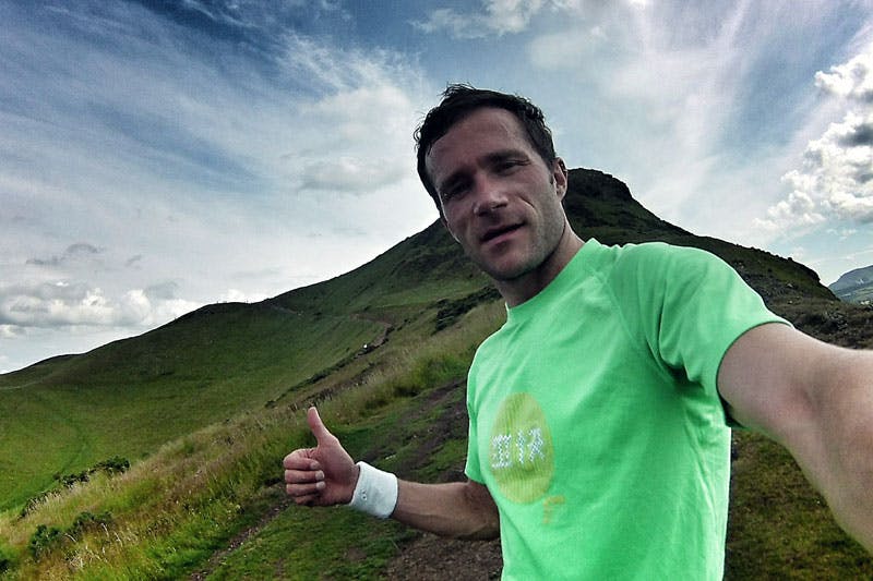 Beim Trailrunning in Schottland fuehrt der Weg auch nach Arthur's Seat.