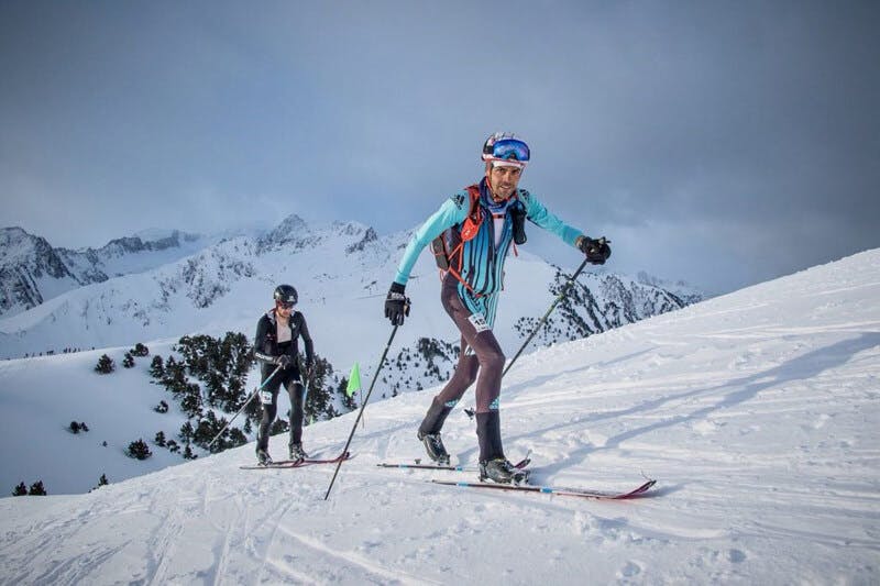 Jakob Herrmann auf Ski