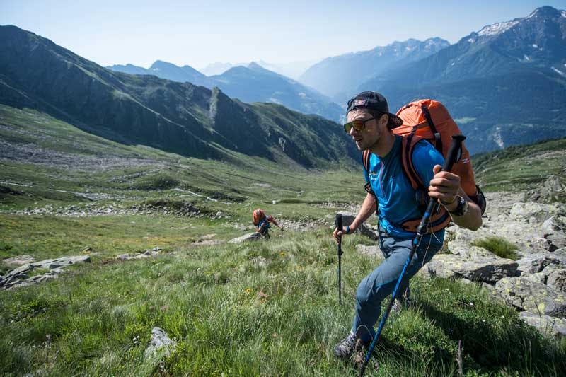 Bei den Red Bull X Alps heißt es nicht nur Paragleiten, sondern auch Wandern.