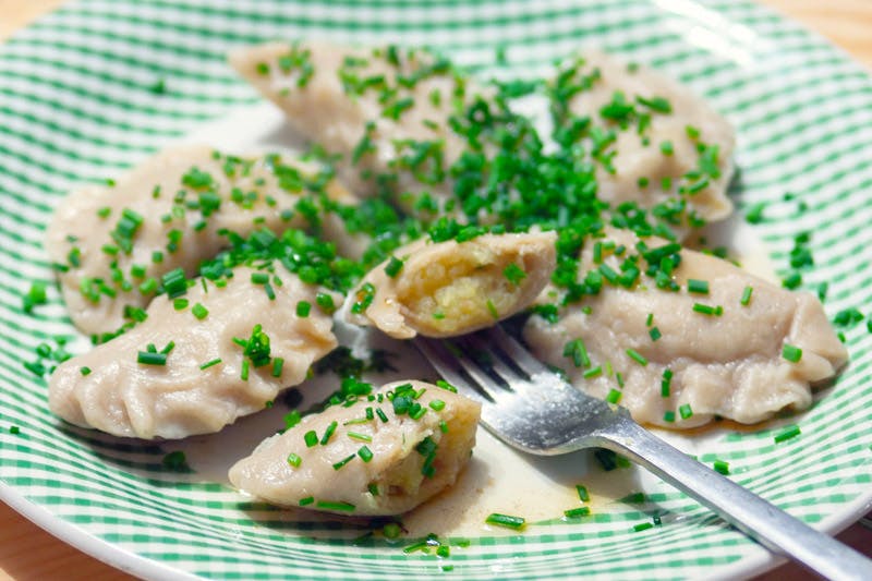 Schlipfkrapfen sind eine traditionelles Spezialität aus Osttirol.