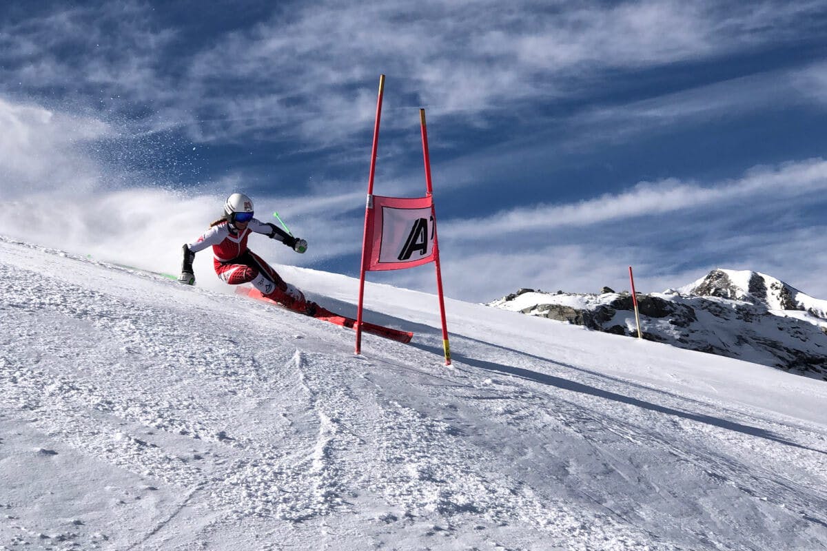 Melanie Arrer, Ski Alpin Atheltin, Abfahrt