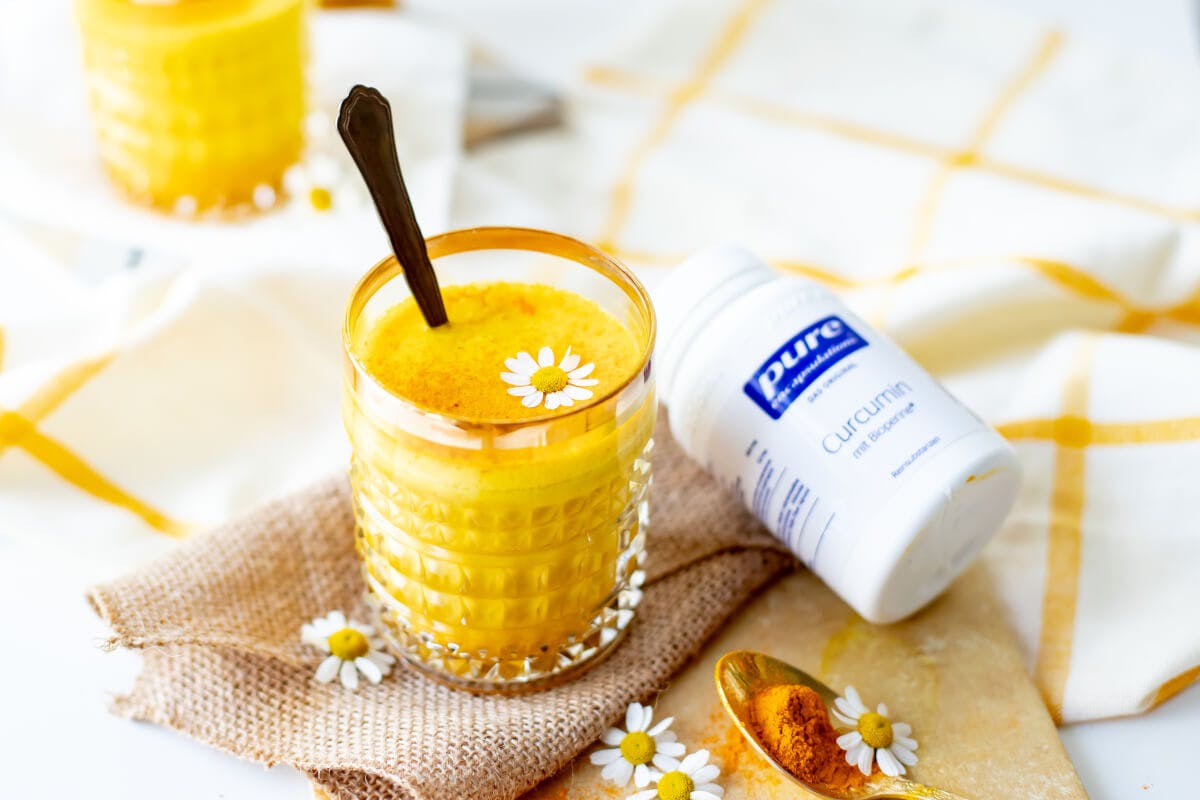 Curcuma Latte Goldene Milch Rezept Pure Encapsulations®
