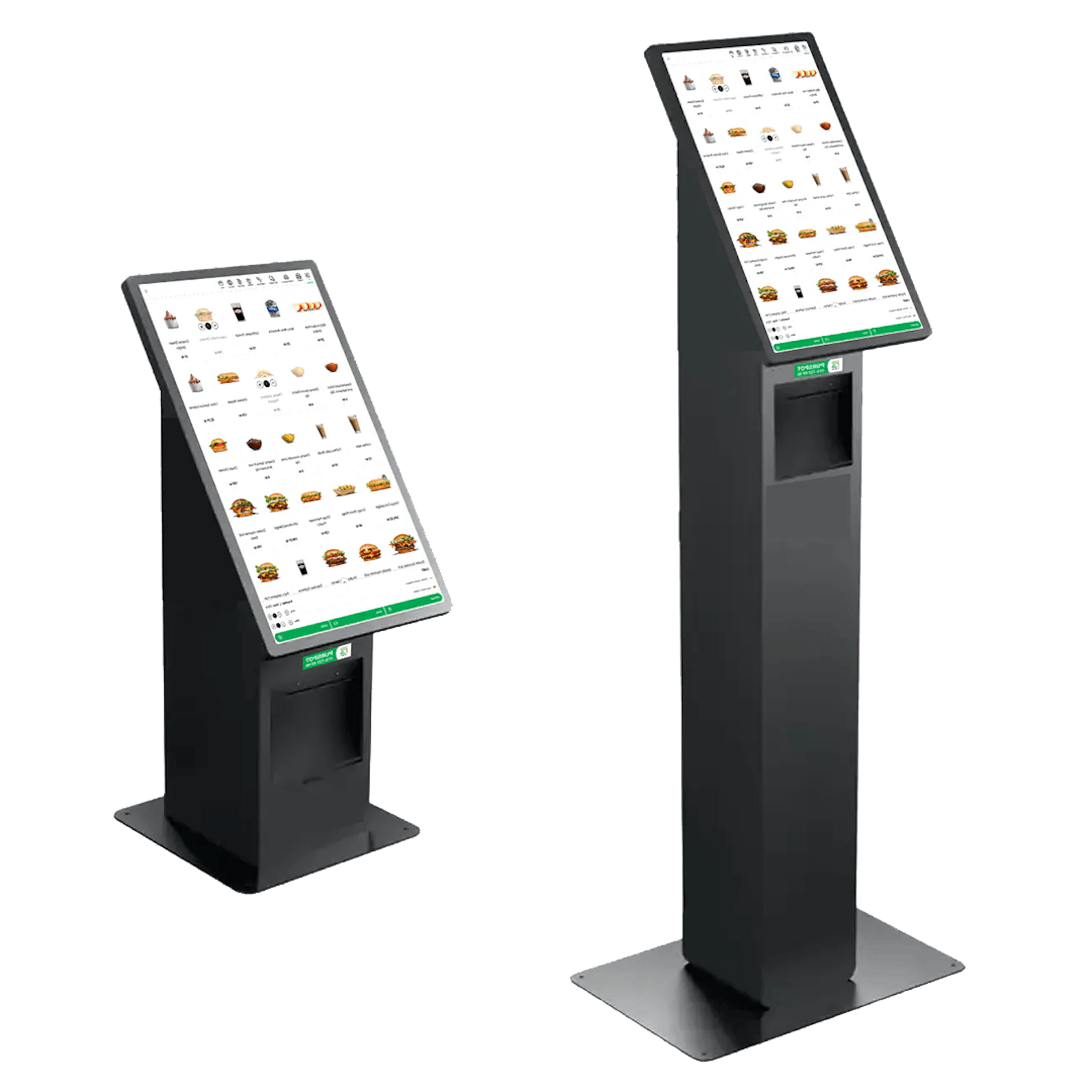 Purspots Expresskassor med pekskärm och integrerat Swish och kortbetalning