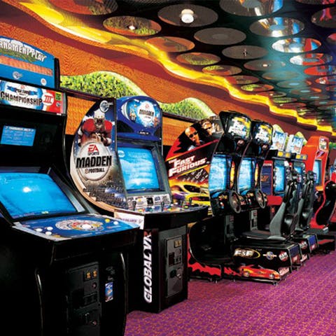 Betallösningar för arkadspel