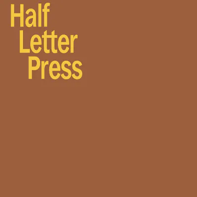 Half Letter Press