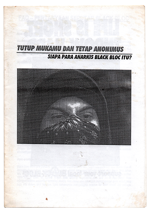 Tutup Mukamu Dan Tetap Anonimus