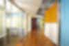 Hallway with offices.