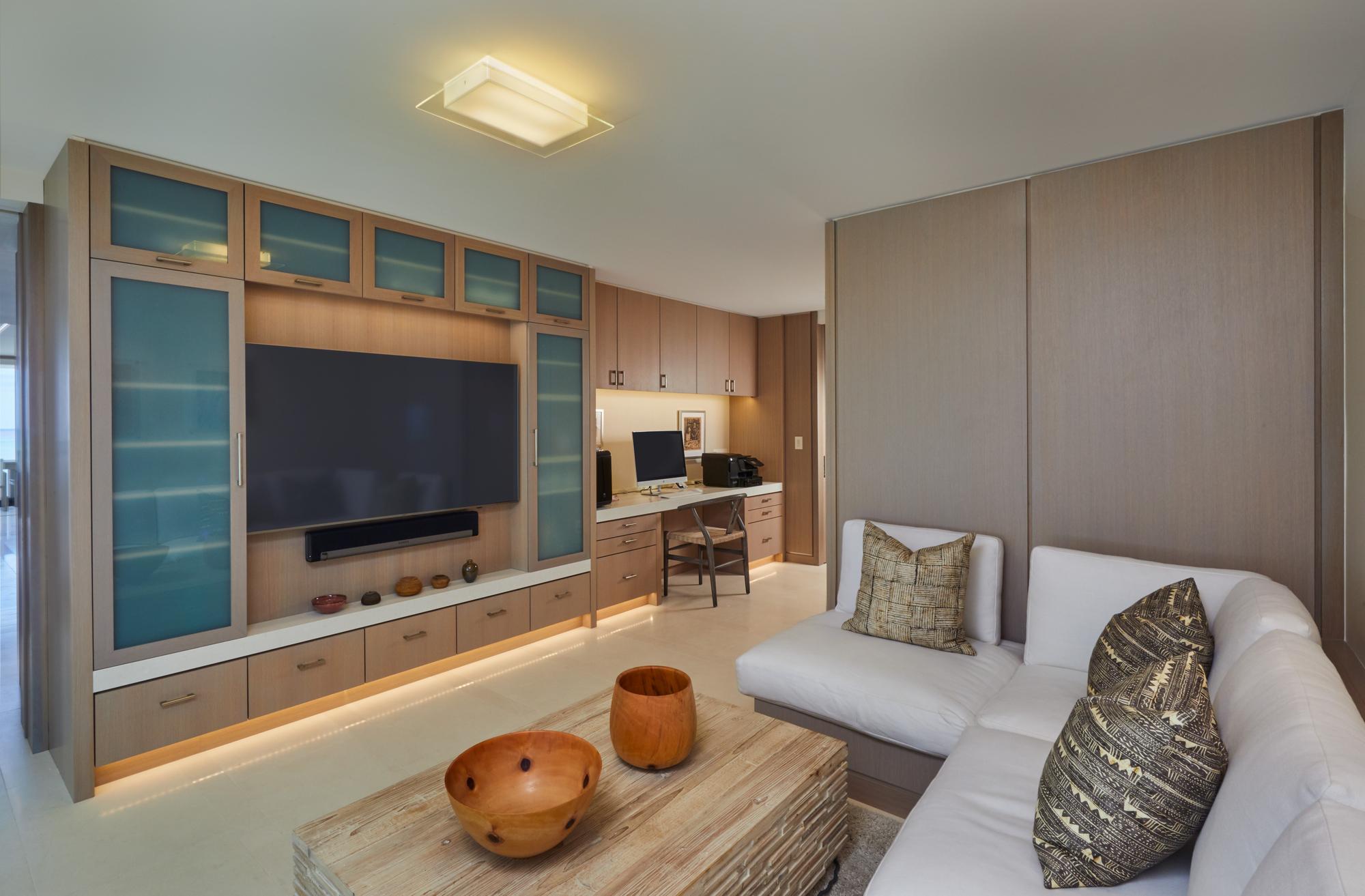 Living room after renovations