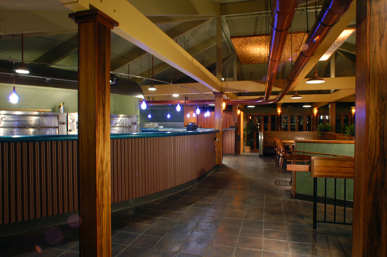 Alternate angle of interior.