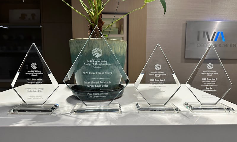 BIDCA Award Trophies 