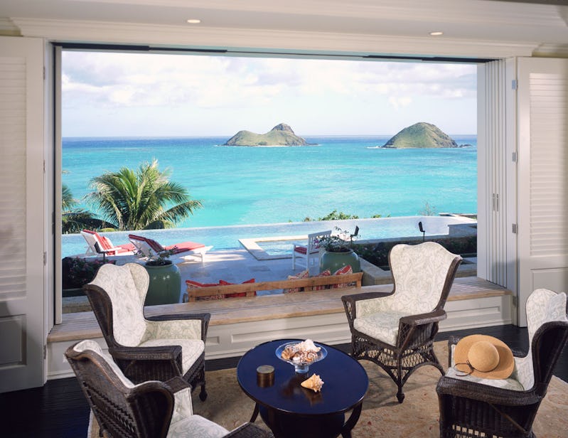 Ocean view lounge.