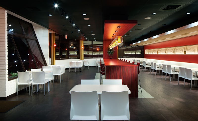 Dining area at Chun Wah Kam Noodle Factory Kakaako