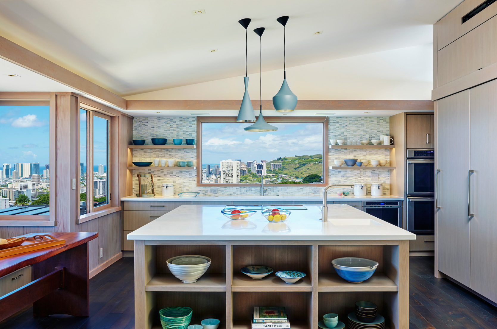 Kitchen island.