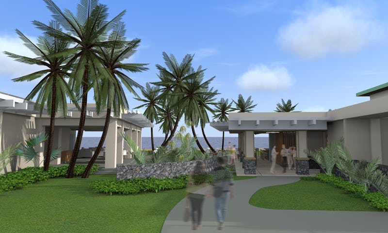 Rendering of country club concept.