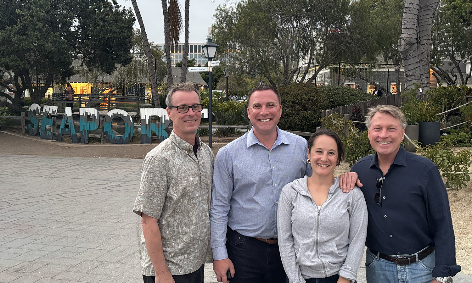 Brad, Todd, Mary Rose, and Peter 