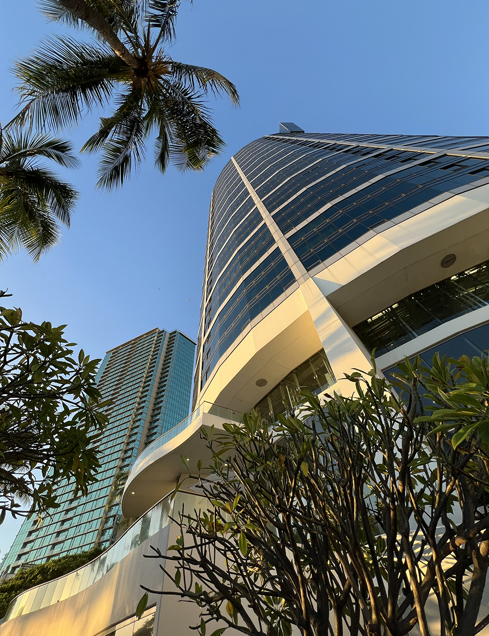 Outside of Nauru Tower