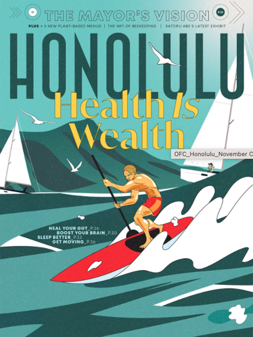 Cover of Honolulu Magazine