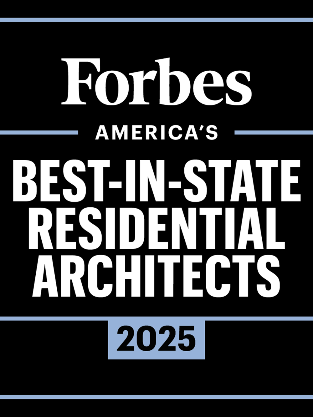 Forbes Best-in-state Residential Architects Logo