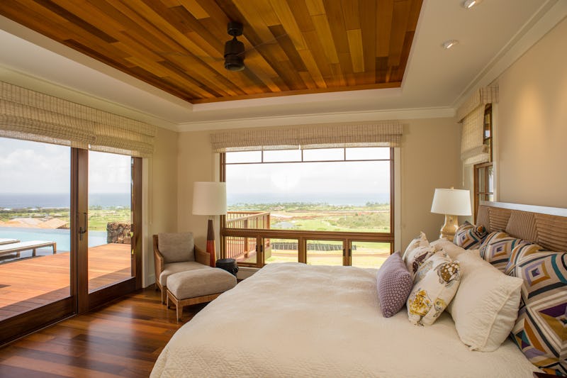 Bedroom with view.