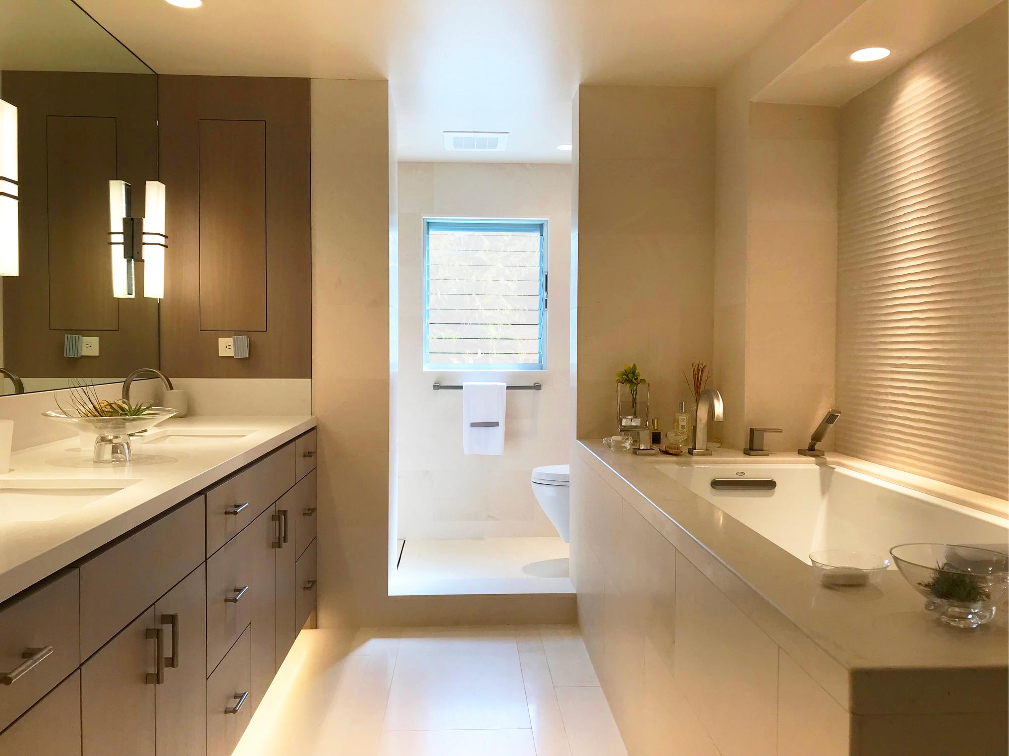 Bathroom after renovations