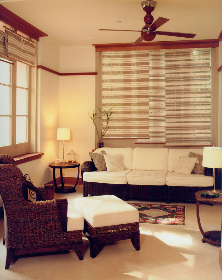 Couch and chair Abhasa Spa at the Royal Hawaiian Hotel