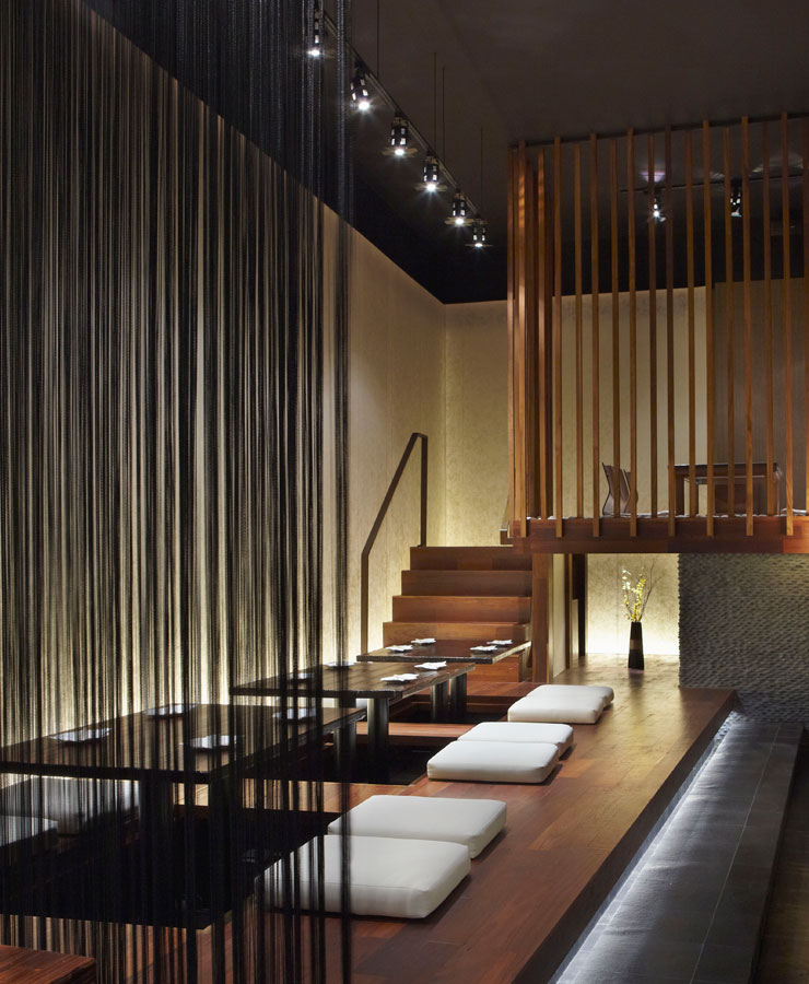 Traditional seating area.