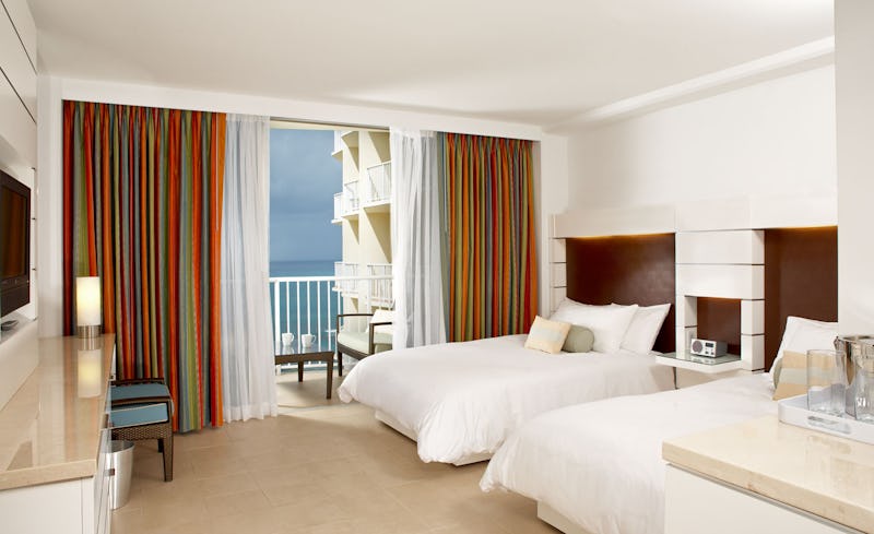 Twin bed suite at Park Shore Waikiki Hotel.