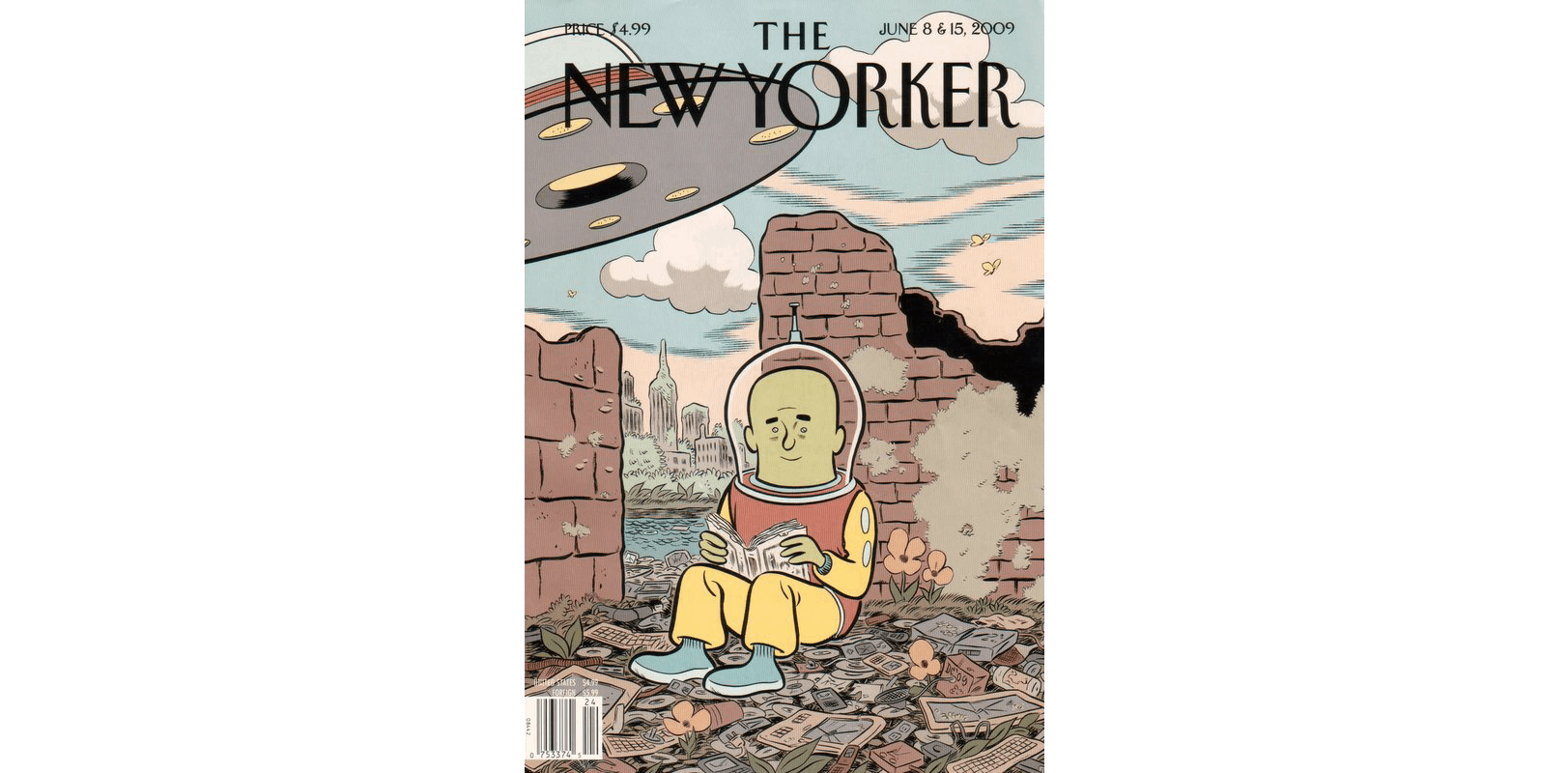 The cover of The New Yorker, June 2009