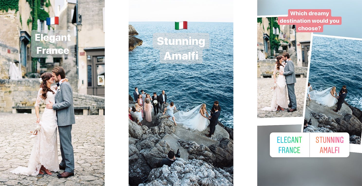 Use Poll Stickers in Instagram Stories to engage your audience and grow your photography business