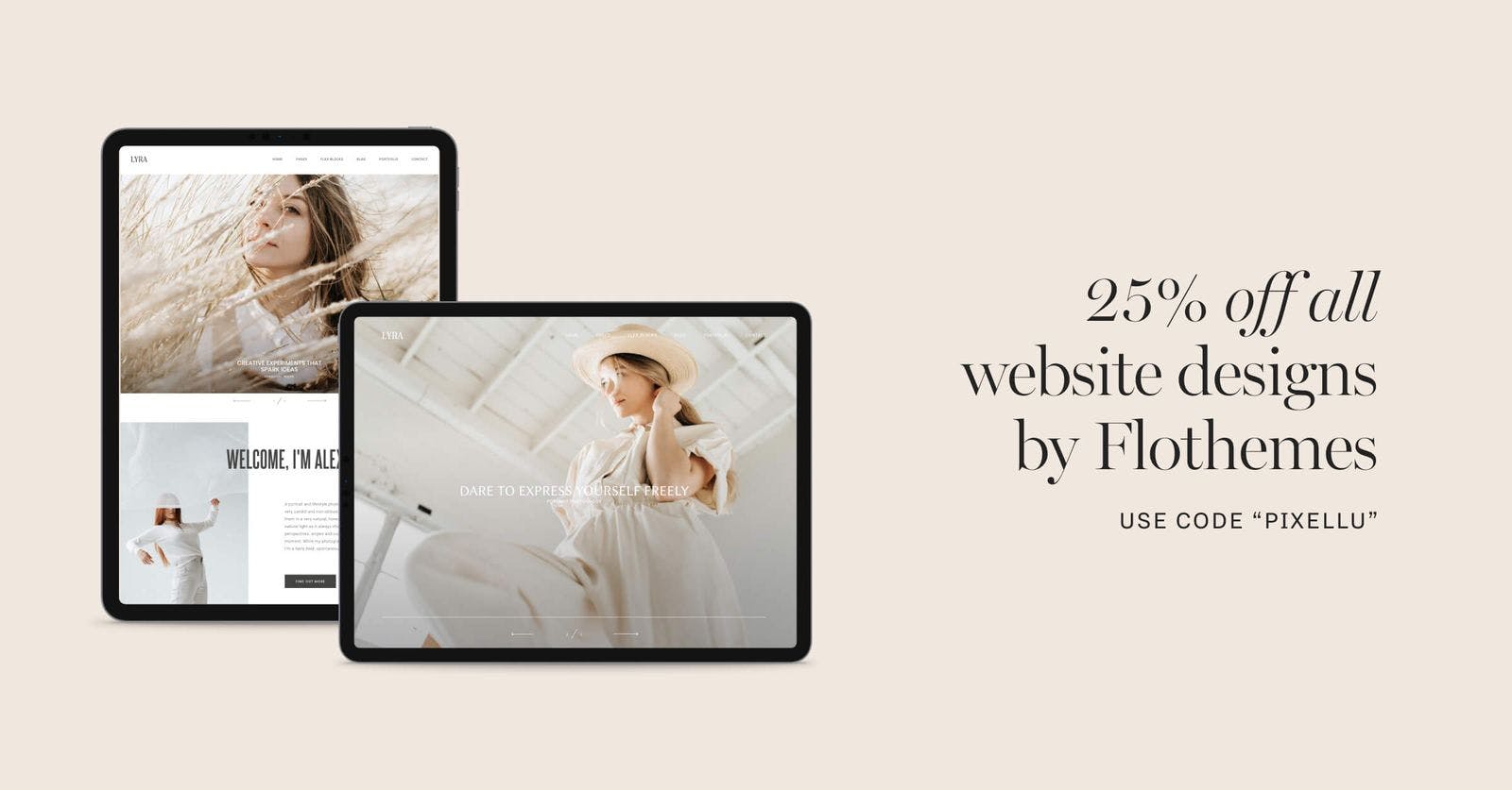 Flothemes discount code for photographers