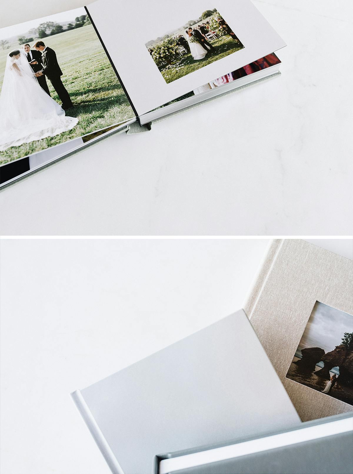 Sample photo album to increase album and print sales as a photography business