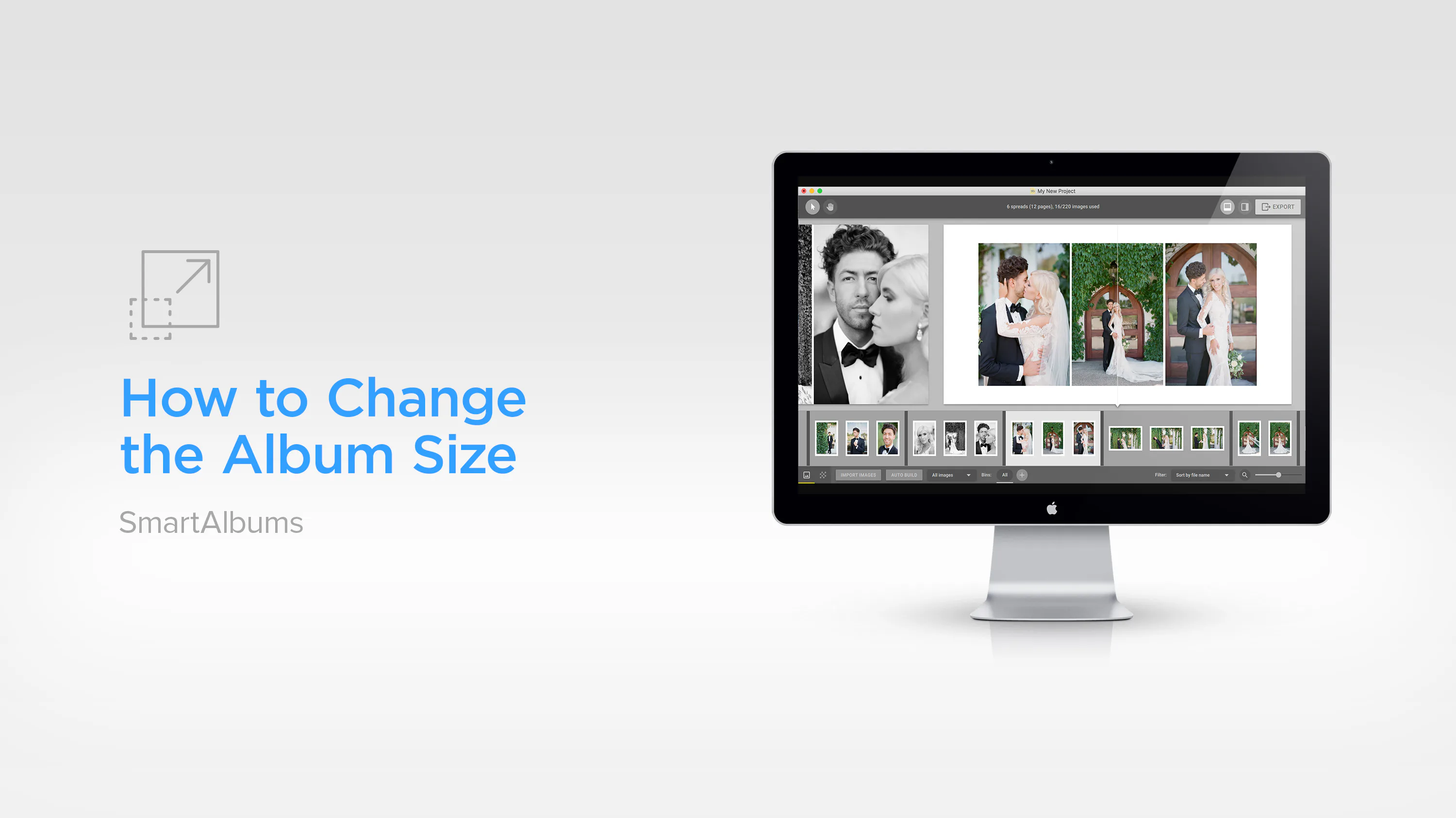 How to Change the Album Size