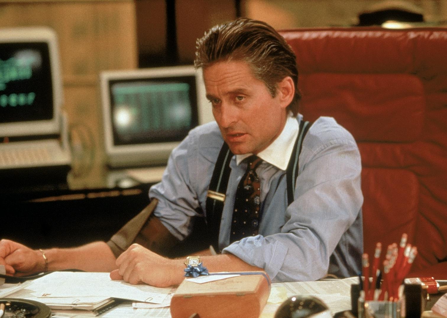 Gordon Gekko from Wall Street