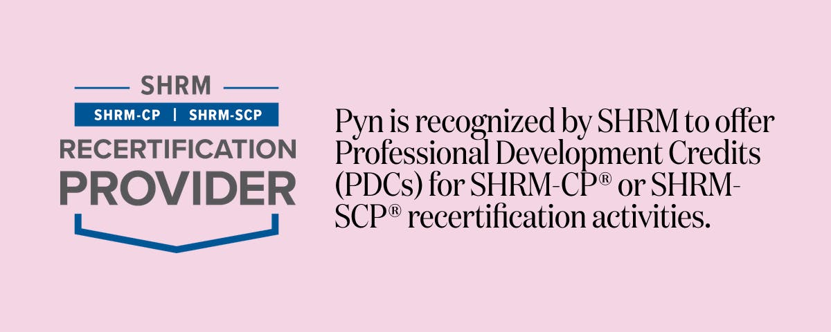 SHRM recertification provider