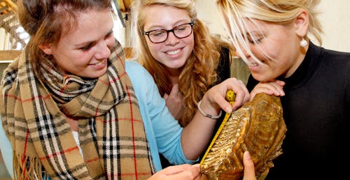 VO-leerlingen in Naturalis