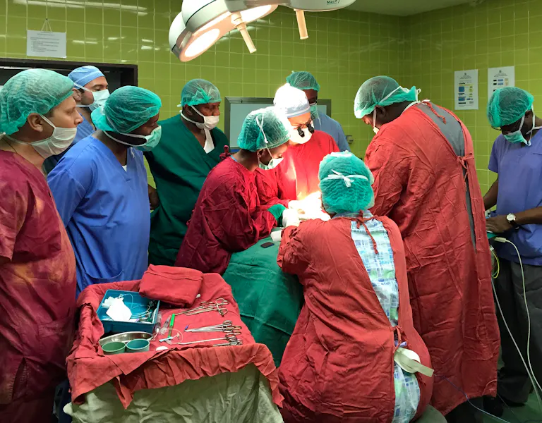 Operating room of a hospital
