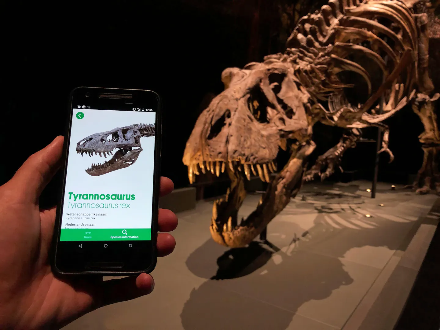 Onze Museumapp in Naturalis Biodiversity Center Leiden