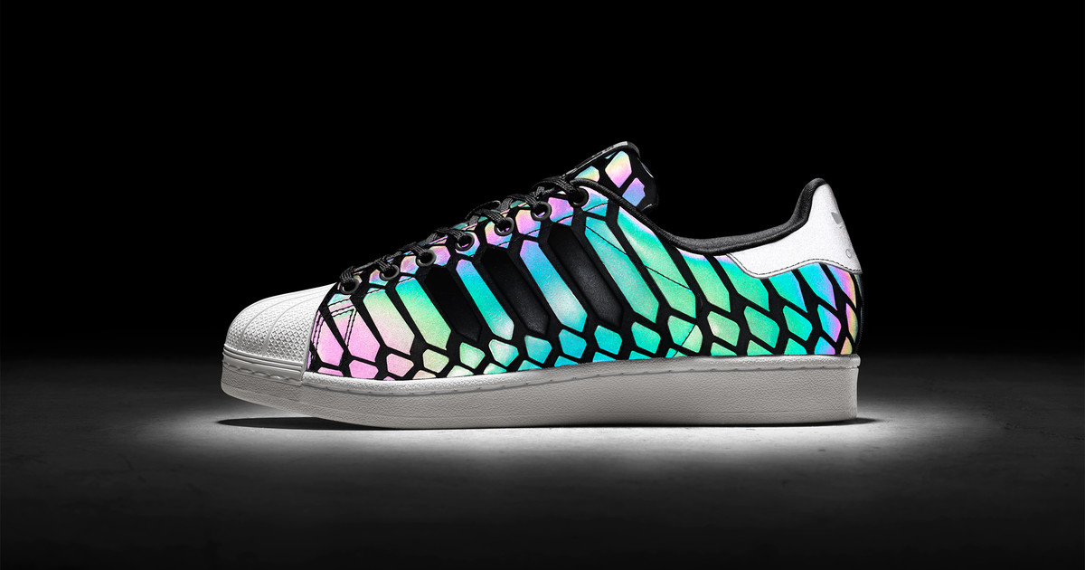 adidas rainbow glow shoes