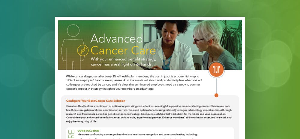 Personal precision oncology management